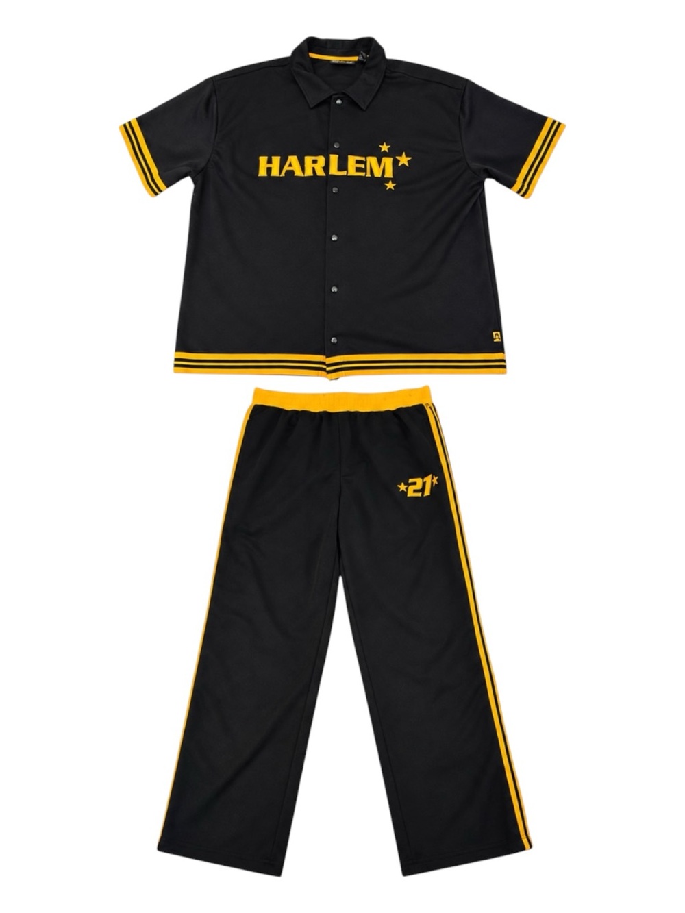 Harlem 27 ASPHALT LEGENDS Shirt Pants Set by Starter Men Size XXL 36-38 RARE HTF